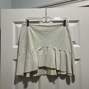 Faux leather skirt